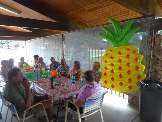 Pottery Club Luau