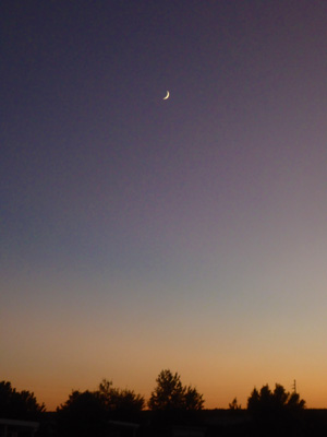 crescent moon