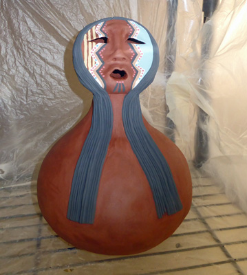 Lynn's gourd being