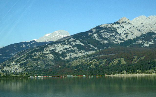 Train in Jasper NP