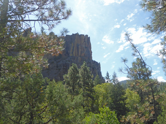 Battleship Rock Jemez Mts