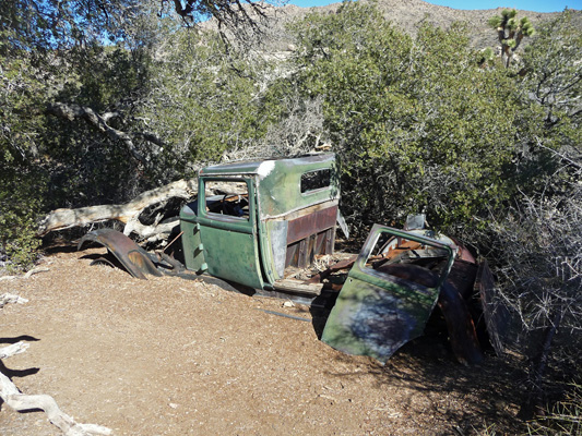 Old truck Wall Stree Mill Joshua Tree National Park