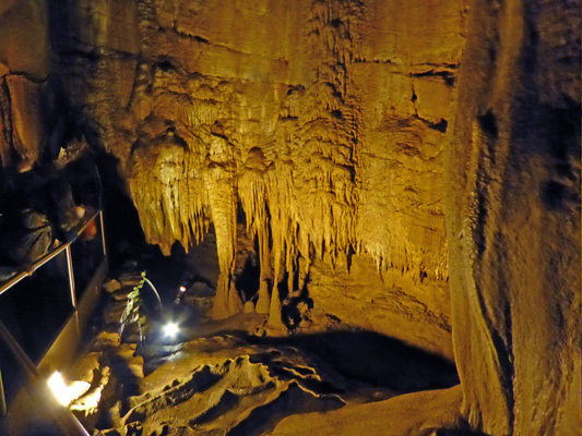 Mammoth Cave dripstone