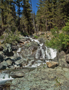 Waterfall in Teanaway creek