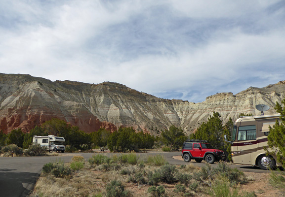 Kodachrome Basin Campground View