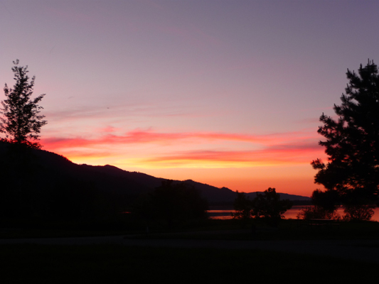 Sunset Lake Cascade ID