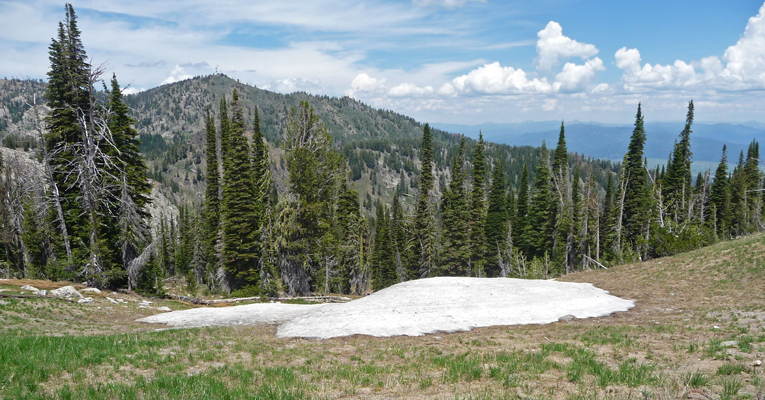 Snow on Snowbank Rd ID