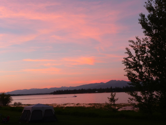 Sunset Lake Cascade ID