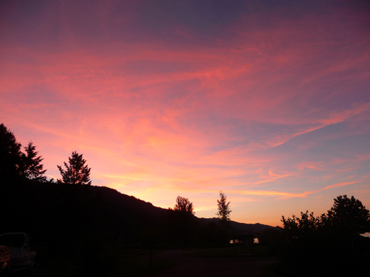 Sunset Lake Cascade ID