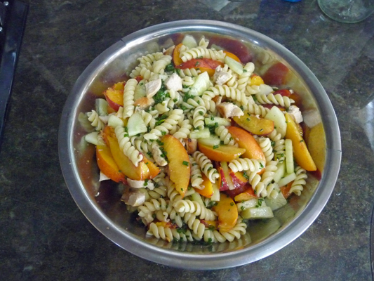 Nectarine Pasta Salad