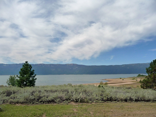 Lake Cascade from Sugarloaf Campground