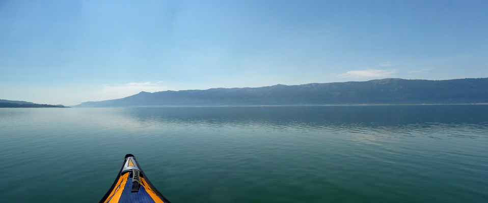 Southward view Lake Cascade ID