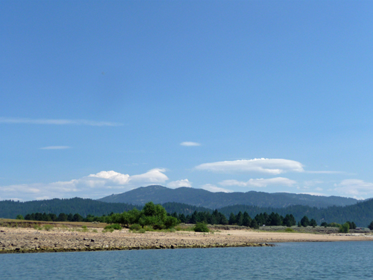 Eastern shore Lake Cascade ID