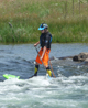 Stand up boarder Kelly's Whitewater Park ID