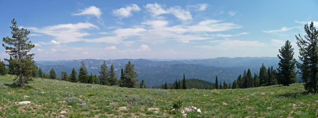 East Mountain view eastward Cascade ID