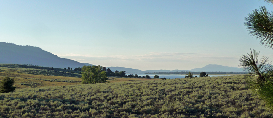 Sugarloaf Campground northward panorama