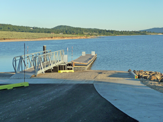 Boat Ramp Sugarloaf campground Lake Cascade