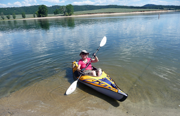 Sara Schurr kayak Sugarloaf boat ramp