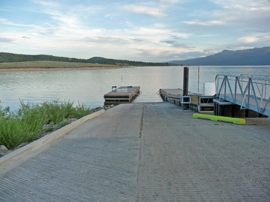 Disabled Sugarloaf Boat Ramp Lake Cascade