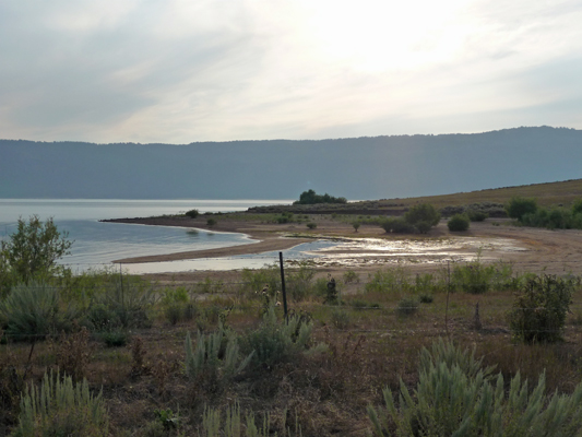 Lake Cascade from Sugarloaf campground