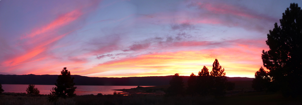 Sunset Sugarloaf Campground Lake Cscade