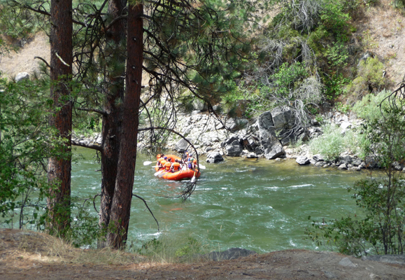 Rafters on Payette River
