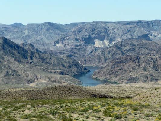 Black Canyon south of Lake Mead