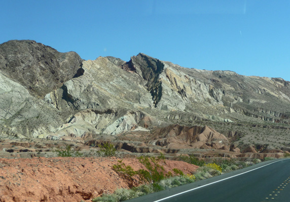 Bowl of Fire area Northshore Lake Mead