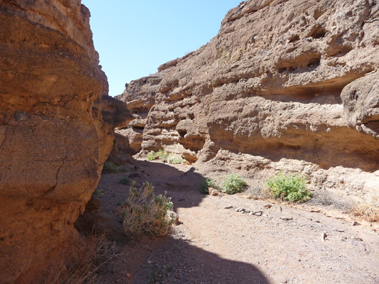 White Owl Canyon past culvert