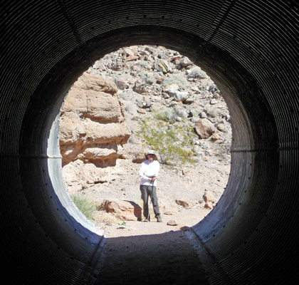 Walter Cooke White Owl Canyon culvert