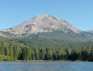 Mt Lassen from Manaznita Lake