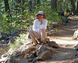 Walter Cooke at Middle McCloud Falls CA