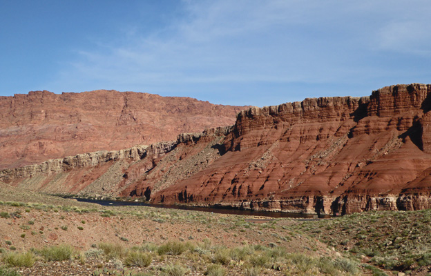 Colorado River from Lees Ferry Campground