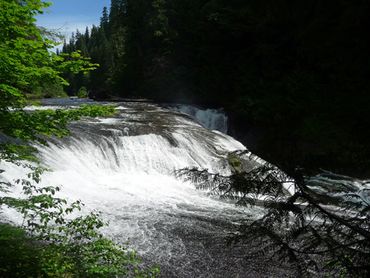 Middle Falls Lewis River WA