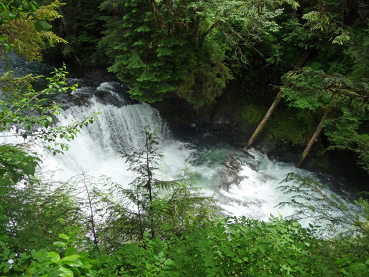 Taitnapum falls Lewis River WA