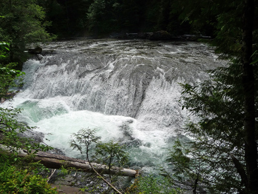 Upper Falls Lewis River WA