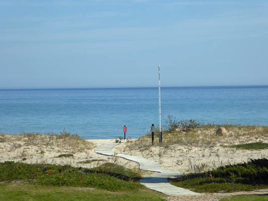 Beach from Hoeft SP Pavilion