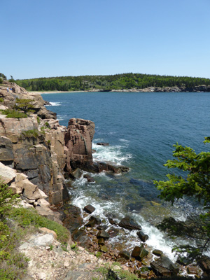 Sand Beach from coast