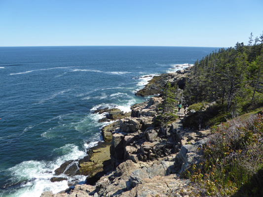 Ocean Path at Otter Cliffs Acadia