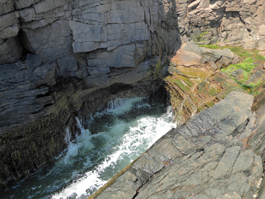 Thunder Hole empty