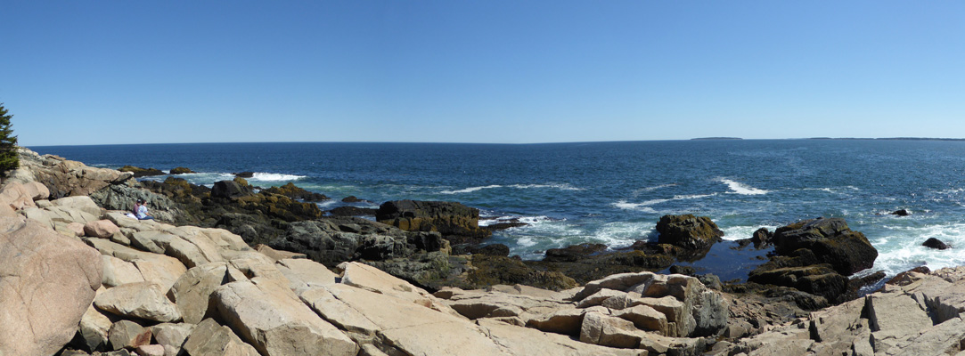 Southward view from Otter Point Acadi