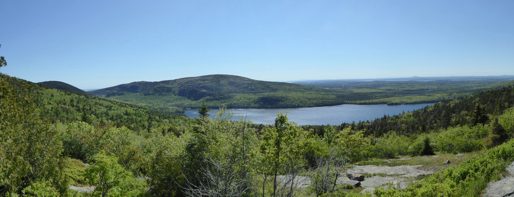 Eagle Lake from Cadillac Mt road