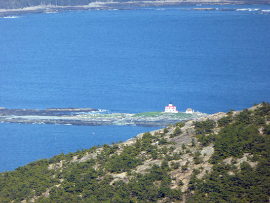 Egg Island Light from Cadillac Mt