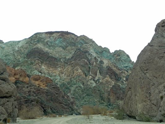 Painted Canyon Mecca Hills CA