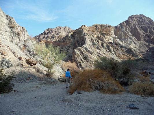 Split Rock Canyon Painted Canyon Mecca Hills