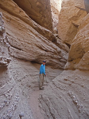 Big Split Rock Canyon Painted Canyon Mecca Hills