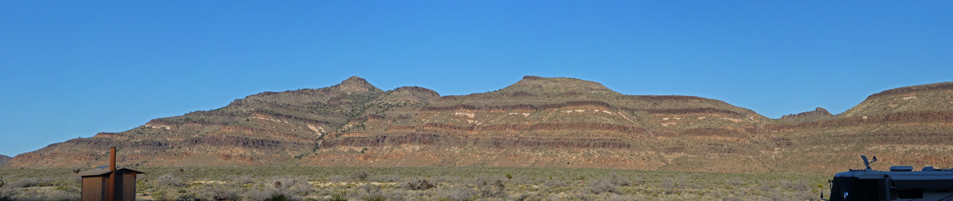 Campsite view Hole In The Wall Campground