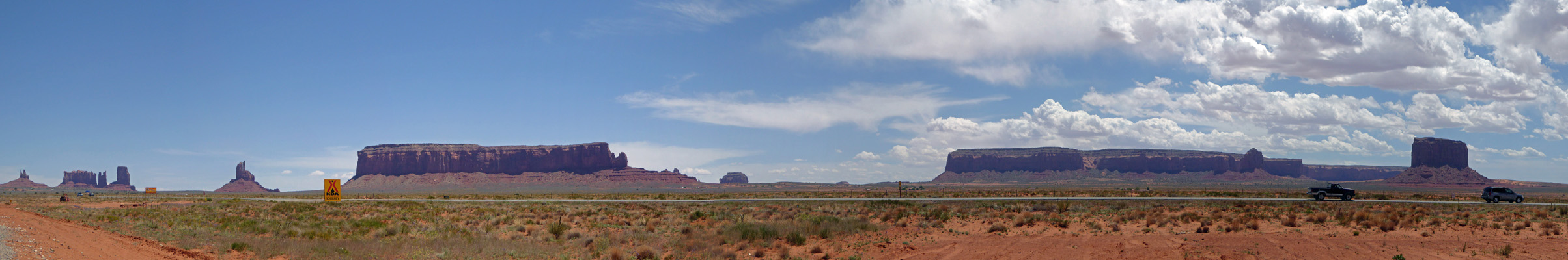 Monument Valley KOA view