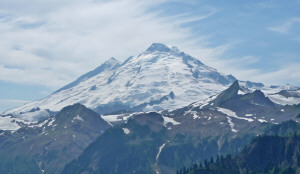 Mt. Baker from Artists's Ridge Trail WA