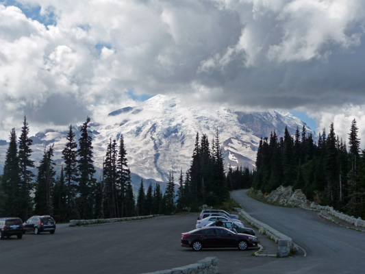 Emmons Glacier from Sunrise Point Mt Rainier